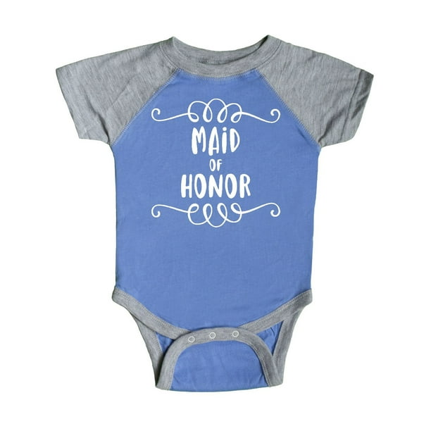 inktastic Swirly Maid of Honor Infant Creeper inktastic Swirly Maid of Honor Infant Creeper